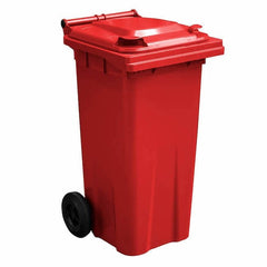 Wheelie Bin 120 Litre Red - Fosse Liquitrol