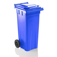 Wheelie Bin 140 Litre Blue - Fosse Liquitrol