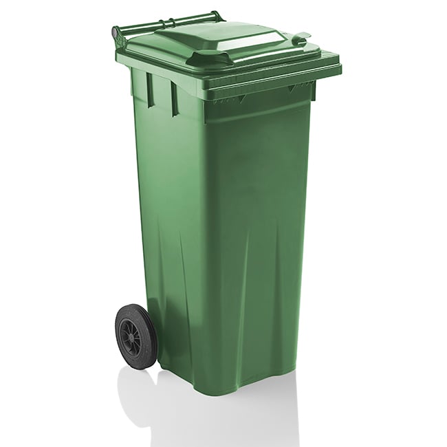 Wheelie Bin 140 Litre Green - Fosse Liquitrol