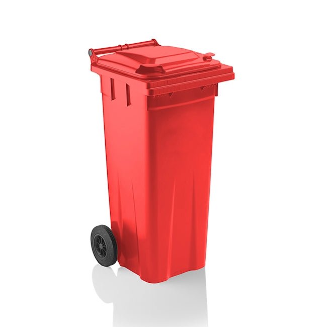 Wheelie Bin 140 Litre Red - Fosse Liquitrol