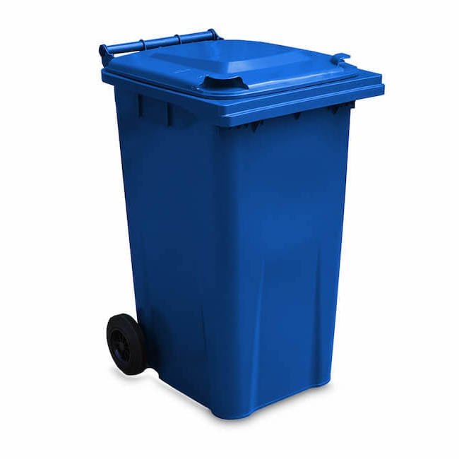 Wheelie Bin 240 Litre Blue - Fosse Liquitrol