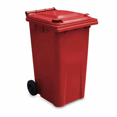 Wheelie Bin 240 Litre Red - Fosse Liquitrol
