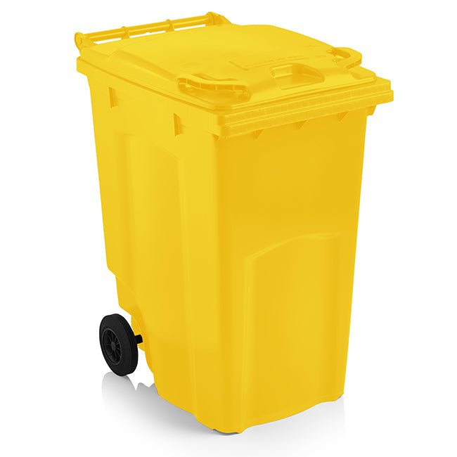Wheelie Bin 360 Litre Yellow - Fosse Liquitrol