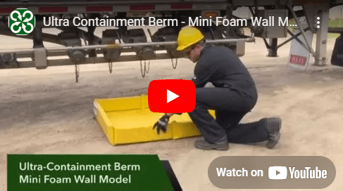 Ultra Mini Foam Wall Berms - Fosse Liquitrol