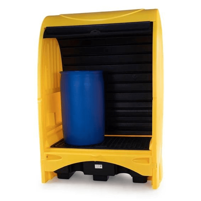 2 Drum Hard Cover Spill Pallet - Fosse Liquitrol