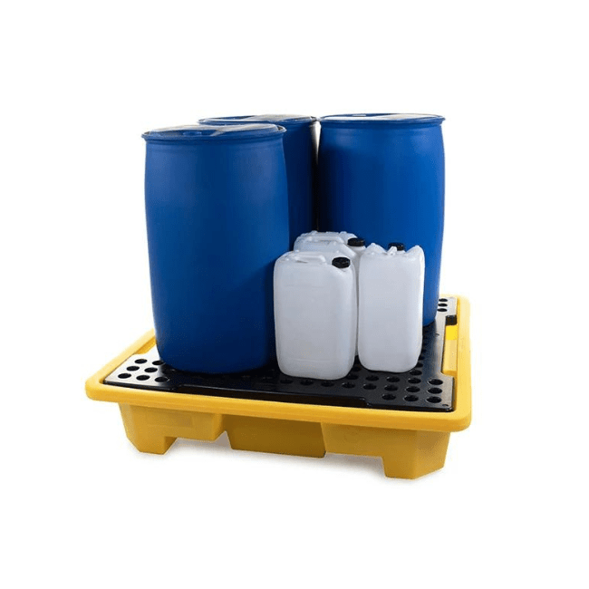 4 Drum 4 - Way Entry Spill Pallet - Fosse Liquitrol