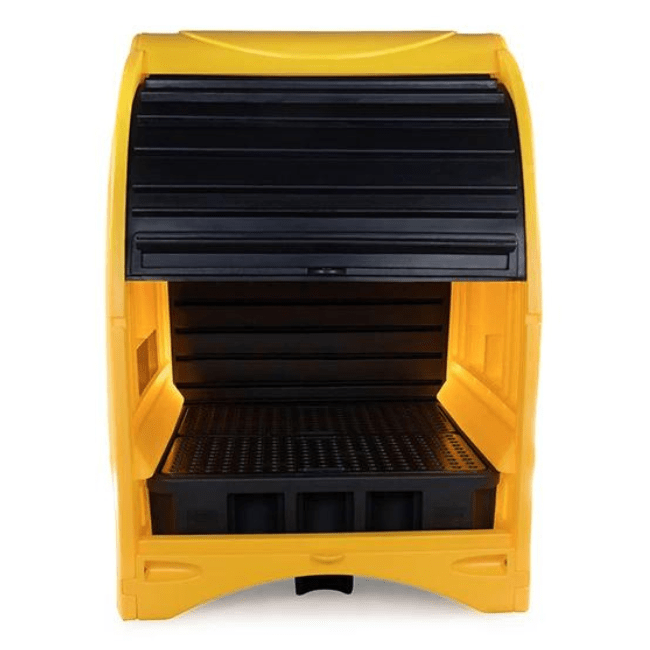 4 Drum Hard Cover Spill Pallet - Fosse Liquitrol