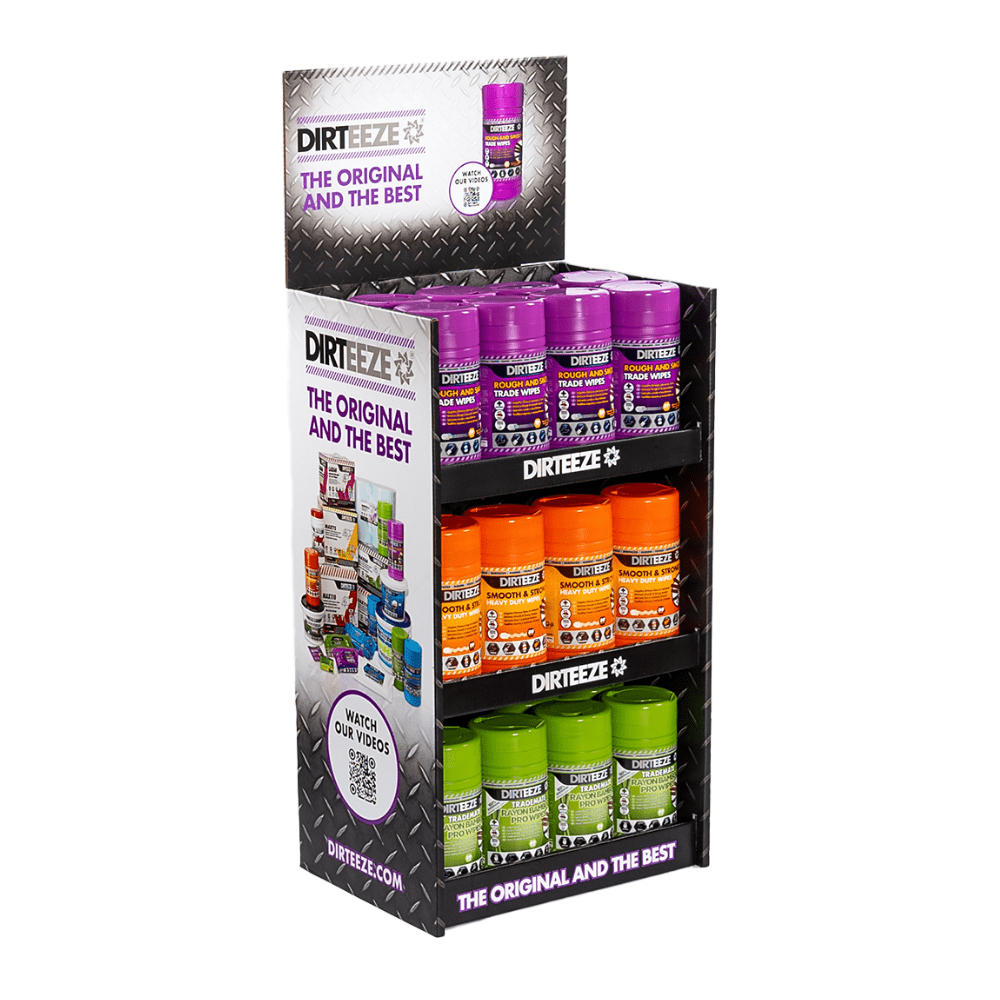 Dirteeze Point of Sale Stand - Fosse Liquitrol