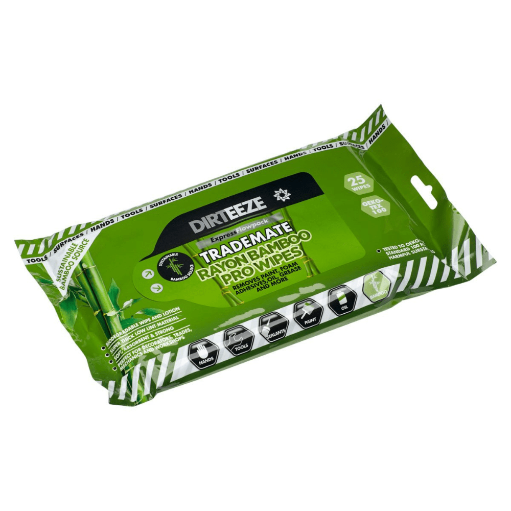 Dirteeze Trademate Bamboo Wet Wipes Flowpack - Fosse Liquitrol