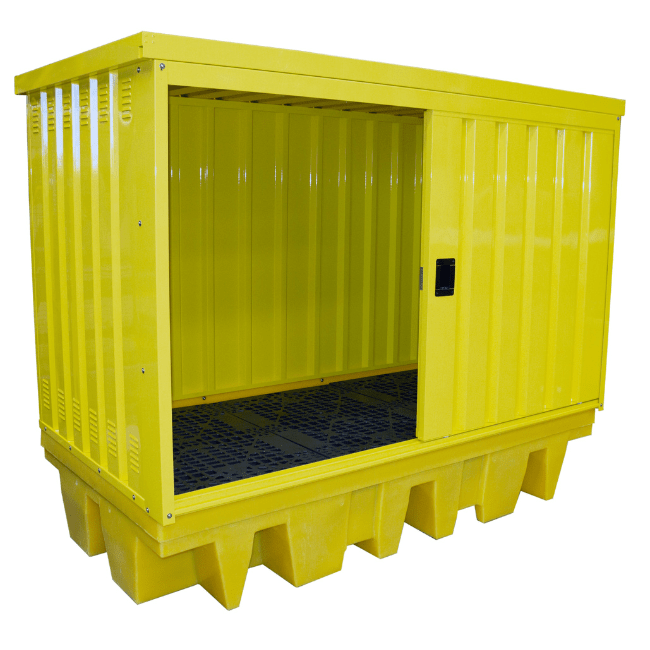 Double IBC Hardcover Spill Pallet - Fosse Liquitrol