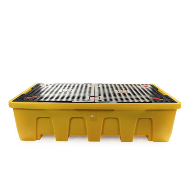 Double IBC/8 Drum Spill Pallet - Fosse Liquitrol