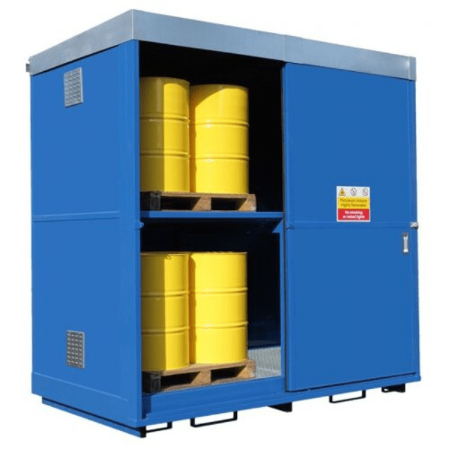 Dual Purpose Store 16 Drum / 4 IBC - Fosse Liquitrol