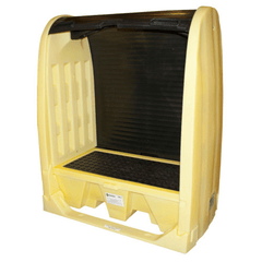 Enpac 2 Drum Hard Cover Spill Pallet - Fosse Liquitrol