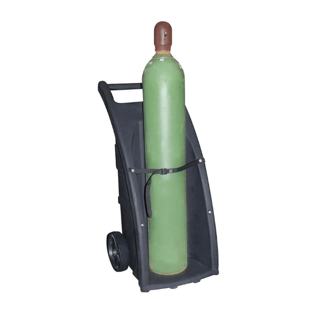 Enpac Single Gas Cylinder Trolley - Fosse Liquitrol