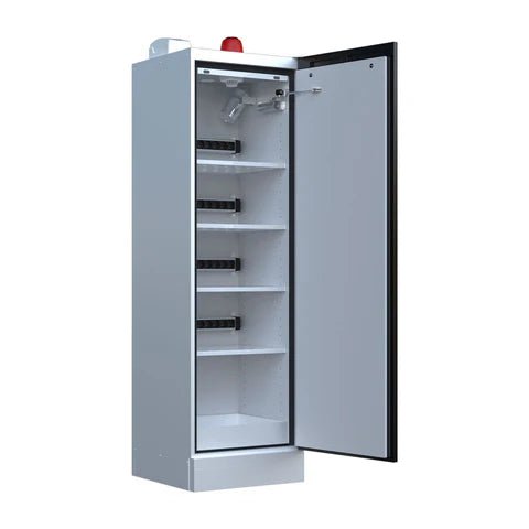 Lithium - Ion Battery Single Door Charging Storage Cabinet - Fosse Liquitrol