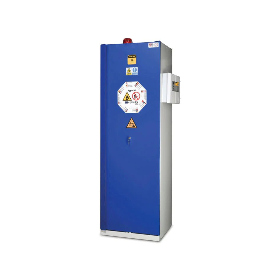 Lithium - Ion Battery Single Door Charging Storage Cabinet - Fosse Liquitrol