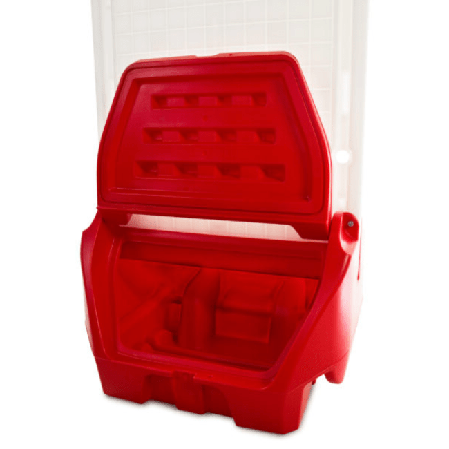 Mobile SitePoint Display Unit Red - Fosse Liquitrol