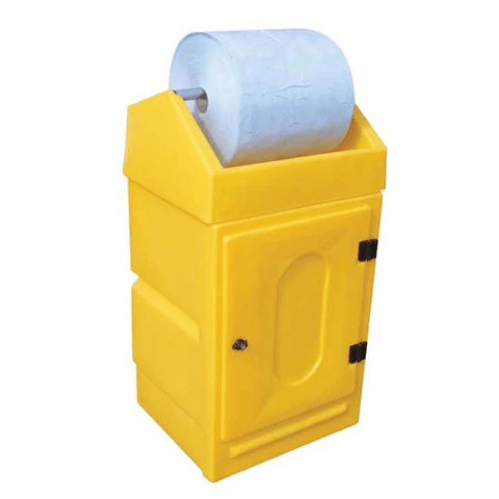 Poly Dispensing Lockable Cabinet (With Roll Holder) - Fosse Liquitrol