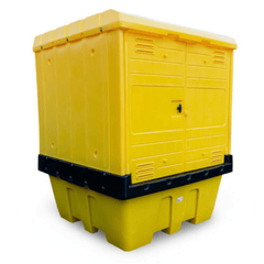 Single IBC Hardcover Spill Pallet - Fosse Liquitrol