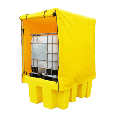 Single IBC Spill Pallet Frame and Cover - Fosse Liquitrol