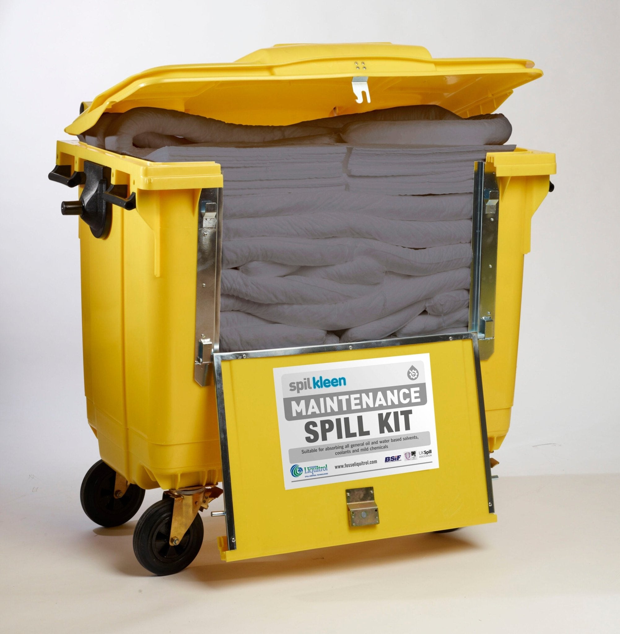 Spilkleen Maintenance Drop Front Spill Kit 1200 Litre - Fosse Liquitrol