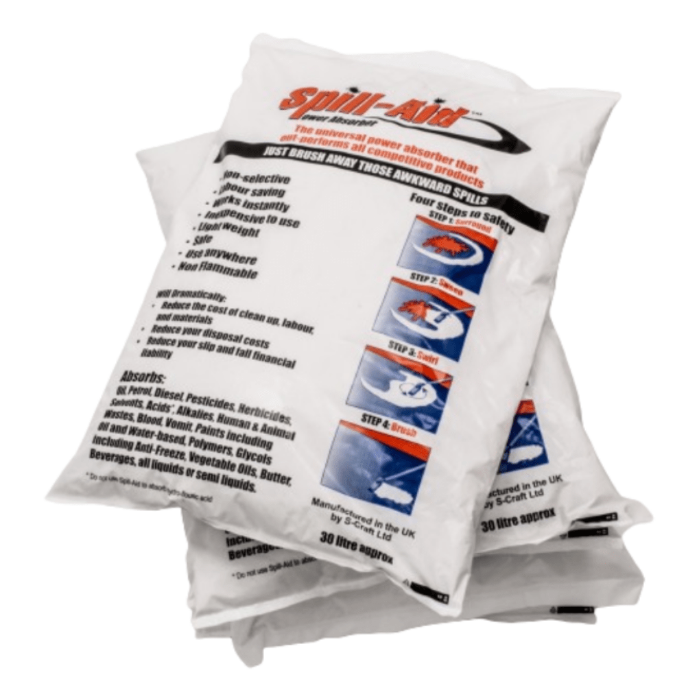 Spill Aid Super Absorbent Granules 30 Litre Bag - Fosse Liquitrol