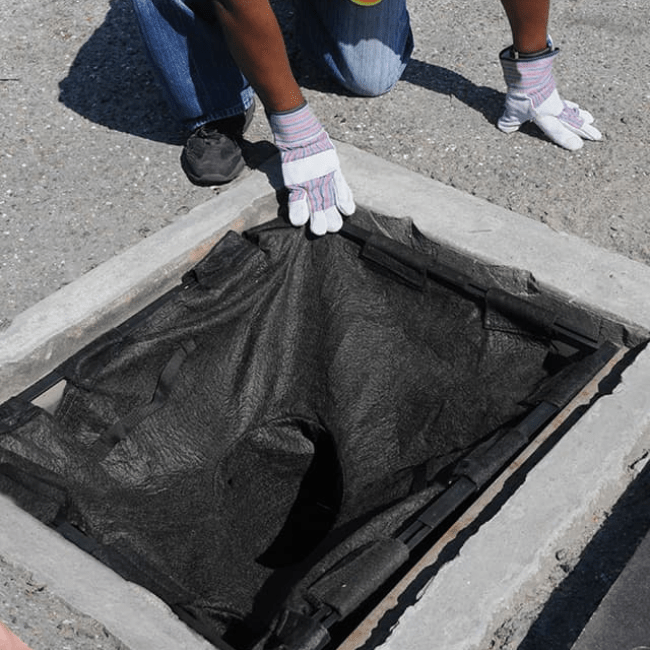 Ultra Adjustable Frame Drain Guard - Fosse Liquitrol