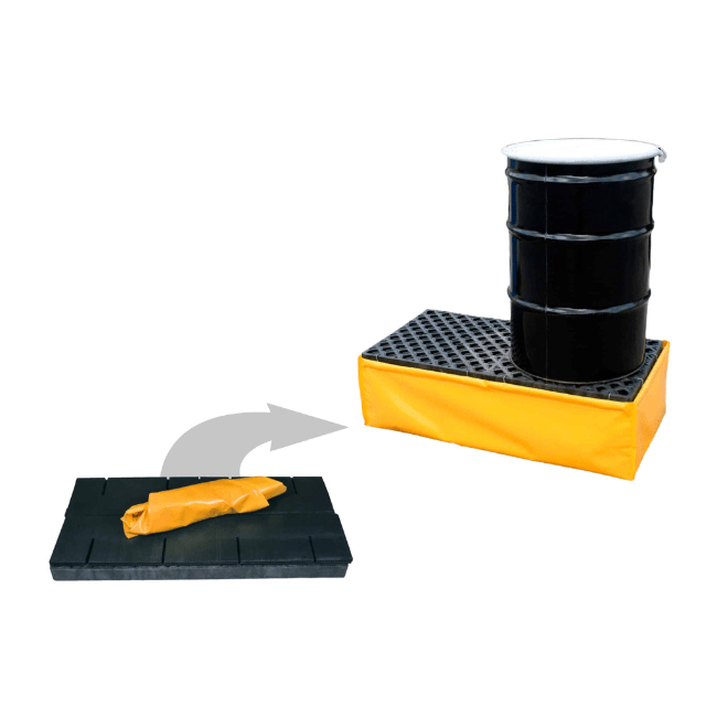 UltraTech Flexible 2 Drum Spill Pallet - Fosse Liquitrol