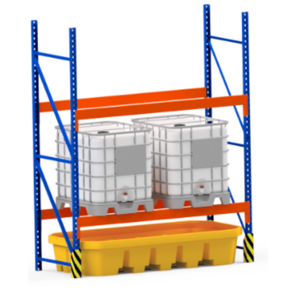 Bunding Under Racking Under Rack Bund 2.7m – Fosse Liquitrol