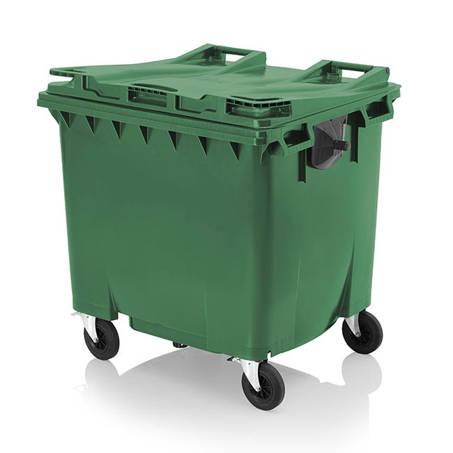 Wheelie Bin 1100 Litre Green - Fosse Liquitrol