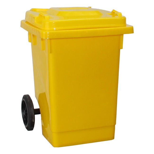 Wheelie Bin 75 Litre Yellow - Fosse Liquitrol